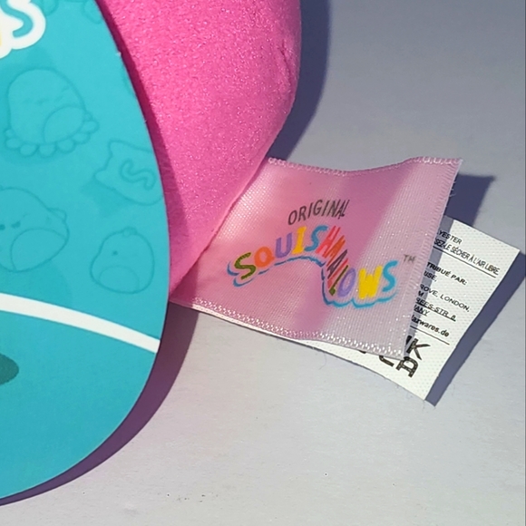 RANDALL 🍄 Blacklight Pink Mushroom Clip Original Squishmallow by Kelly Toy ☆NWT - Picture 7 of 8